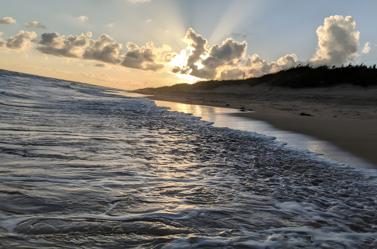 Marine Drive Beach views