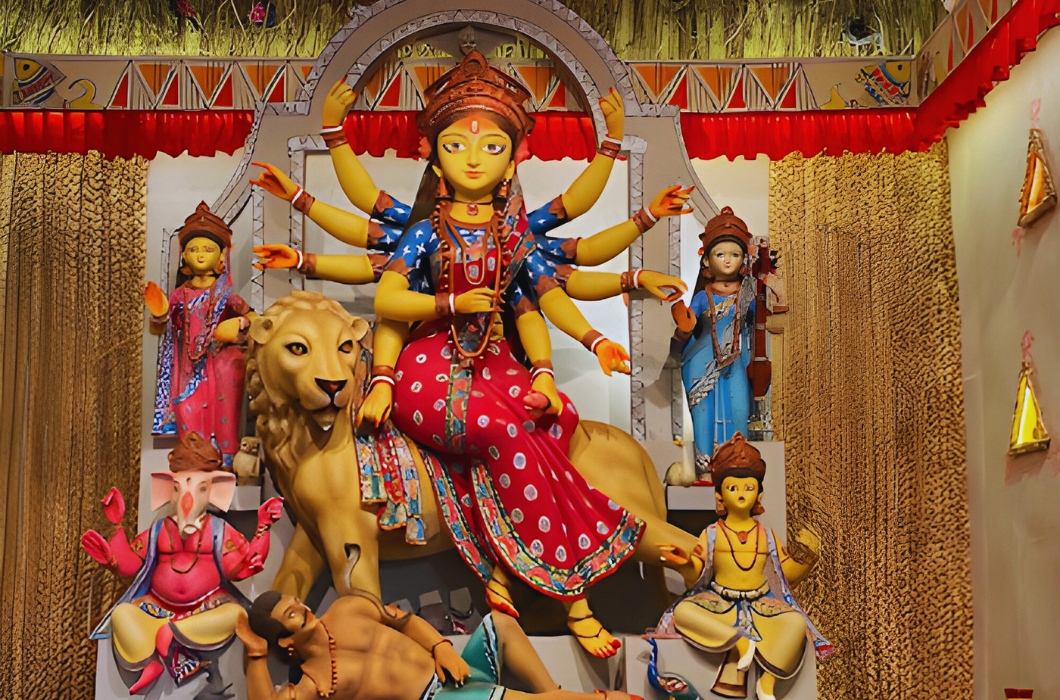 Shiv Mandir Sarbojanin Durga Puja