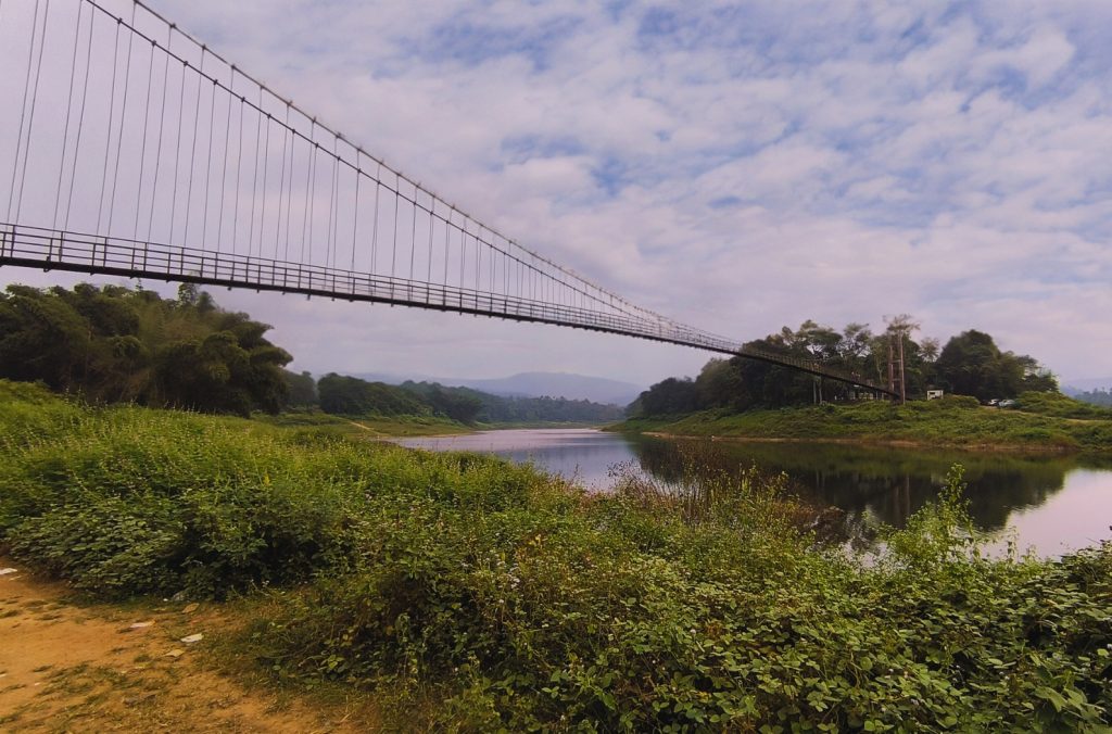 Ayyappancovil Hanging Bridge