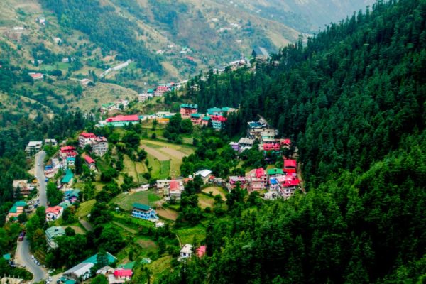 Beautiful View of Sanjauli, the soul of Shimla.