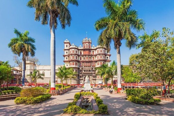 Rajwada is a historical palace in Indore city, India