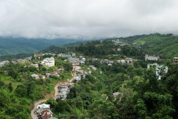 This is the Southern part of Serchhip Town at Mizoram State, India