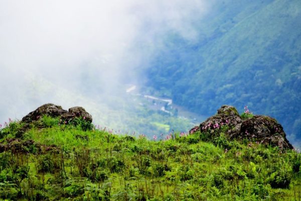 Beautiful View of Shirui Hills Ukhrul, Manipur.